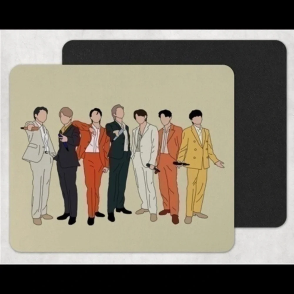 BTS Illustration Mouse Pad
